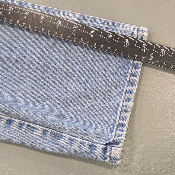 Harley-Davidson Mens Straight Leg Jeans Black Denim Biker Aesthetic Rugged 34/31 - Picture 9 of 14